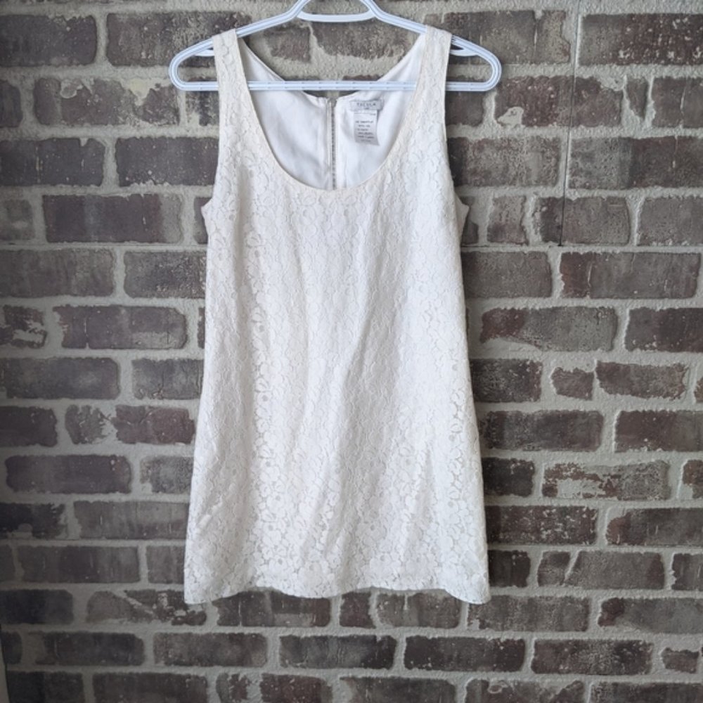 TALULA / IVORY LACE MINI DRESS / SIZE 4